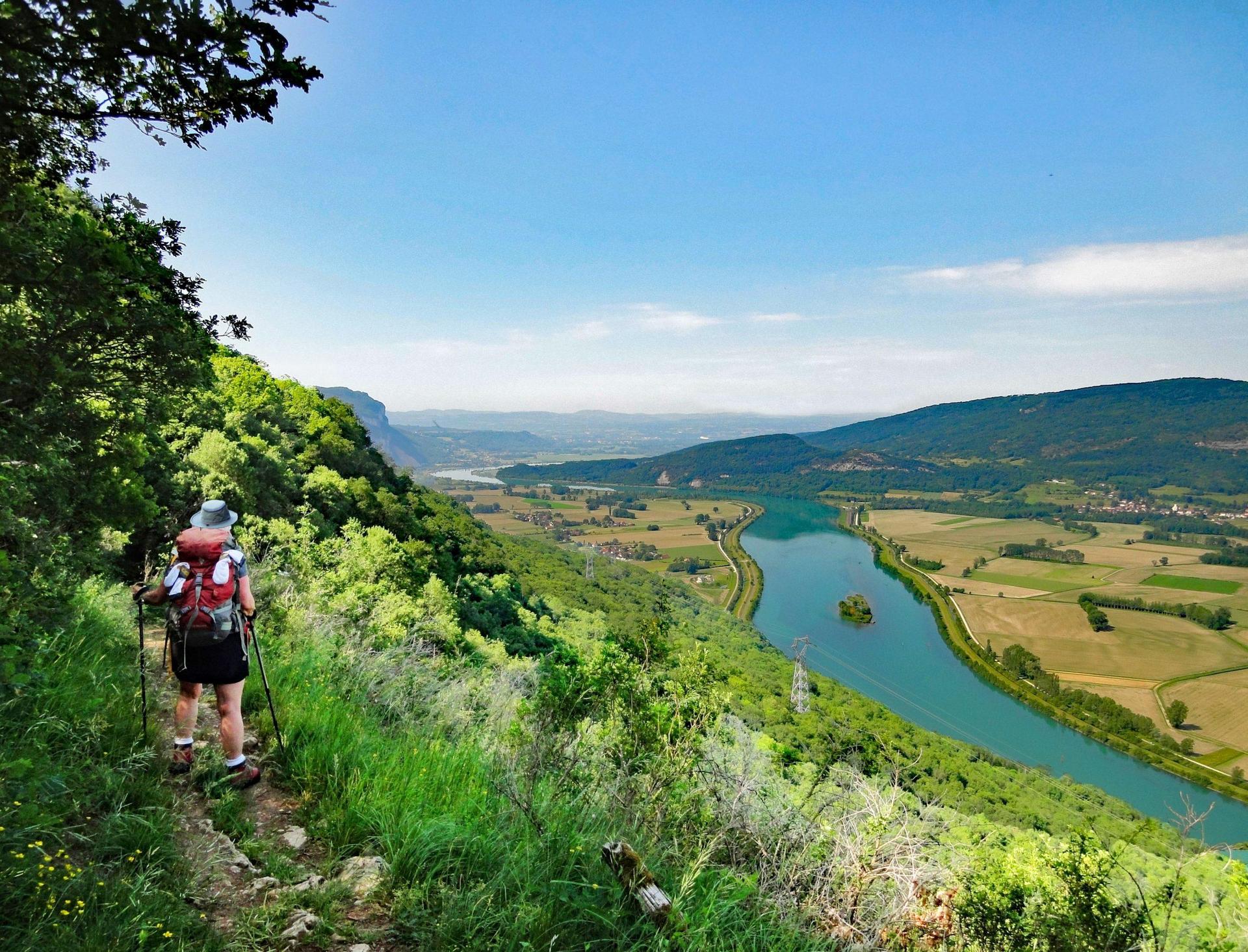 Le Rhône près de Yenne  E. Lenkiewicz