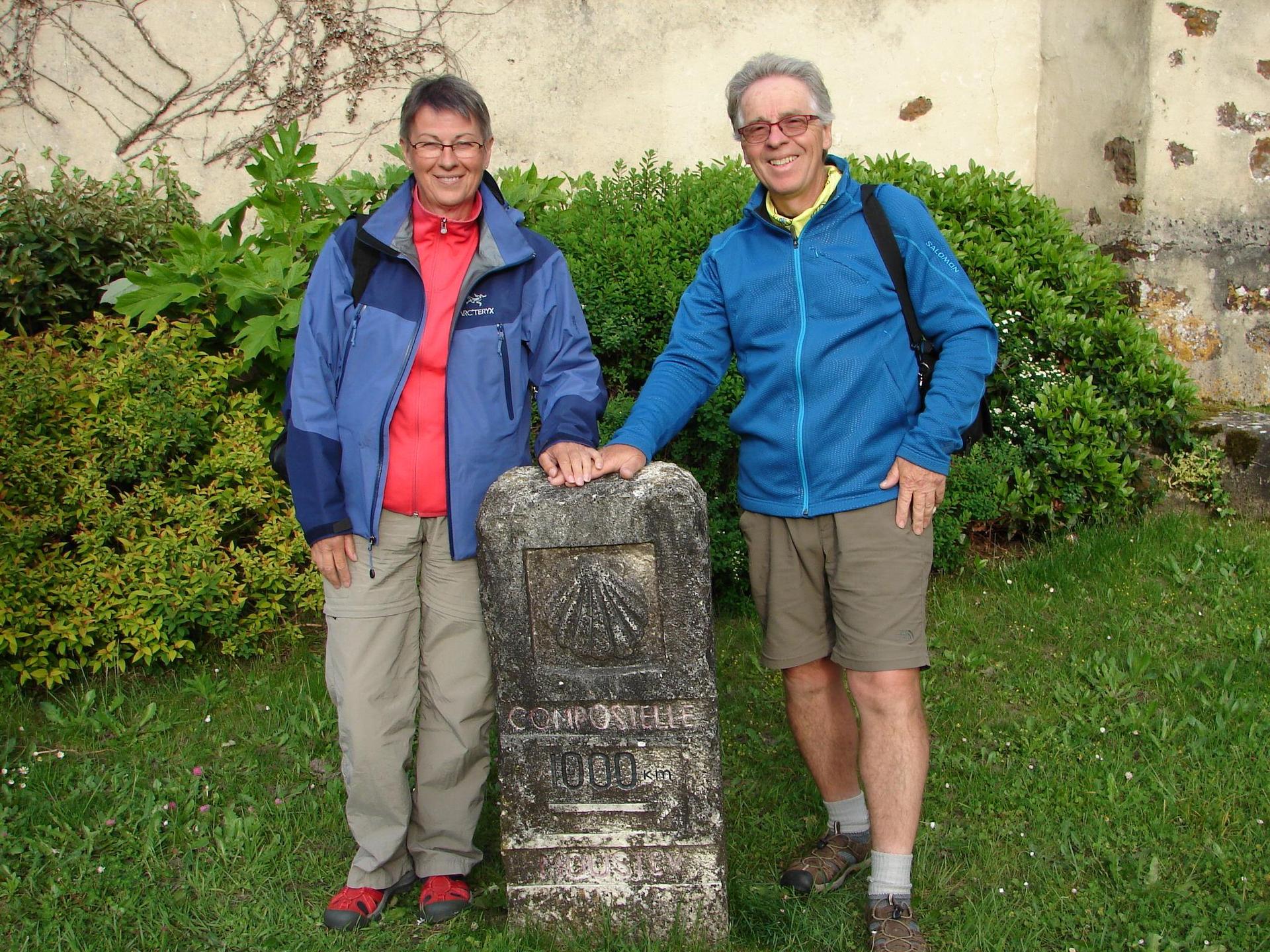 Plus que 1000 km  Ginette Coulombe et Michel Côté