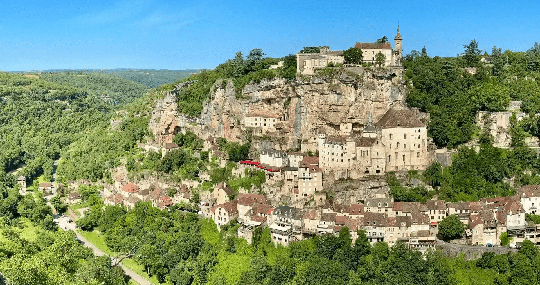 La voie du Puy-en-Velay et ses variantes (Célé et Rocamadour)