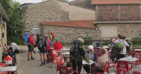 Accueil des pèlerins